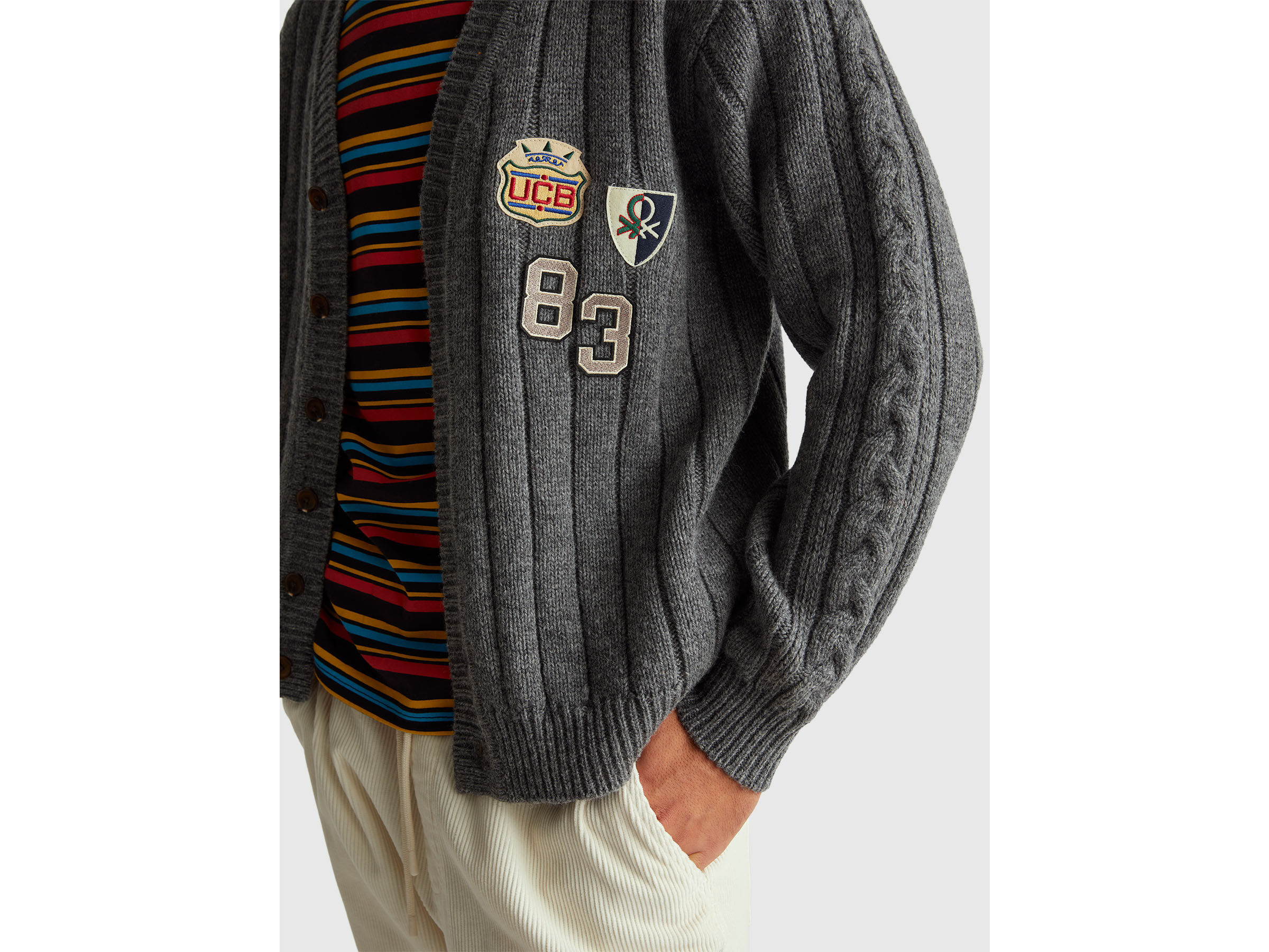 L/S CARDIGAN Men image number 4